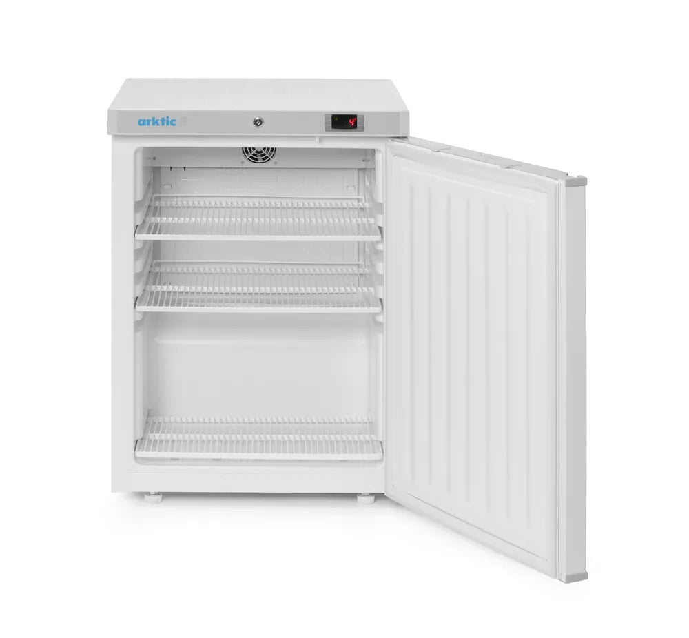 Budget Line Kühlschrank in weiß lackiertem Stahlgehäuse, Arktic, Budget Line, Weiß, 230V/124W, 598x623x(H)838mm