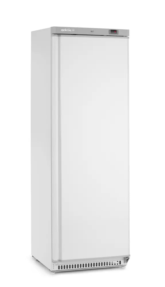 Kühlschrank in weiß lackiertem Stahlgehäuse, Arktic, 600x701x(H)1876mm