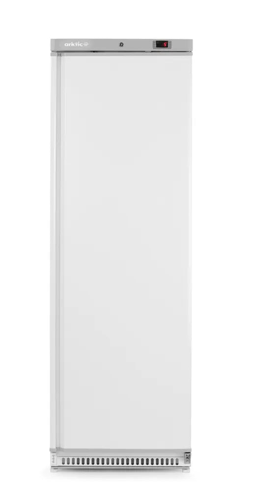 Kühlschrank in weiß lackiertem Stahlgehäuse, Arktic, 600x701x(H)1876mm