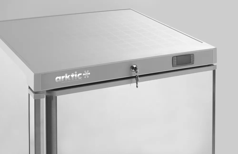 Gefrierschrank in Edelstahlgehäuse Budget Line , Arktic, Budget Line, 230V/111W, 598x655x(H)838mm