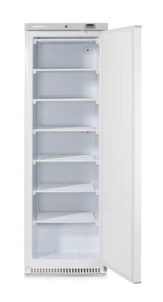 Gefrierschrank in weiß lackiertem Stahlgehäuse, Arktic, Budget Line, Weiß, 230V/322W, 600x646x(H)1875mm