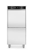 Geschirrspüler 50x60 für Tabletts und Töpfe – elektronisch gesteuert, mit Waschmitteldosiersystem und Ablaufpumpe, HENDI, 400V/7100W, 595x777x(H)1335mm