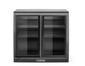 Bar-Kühlschrank mit zwei Schiebetüren, Arktic, 158L, Schwarz, 220-240V/160W, 900x520x(H)870mm