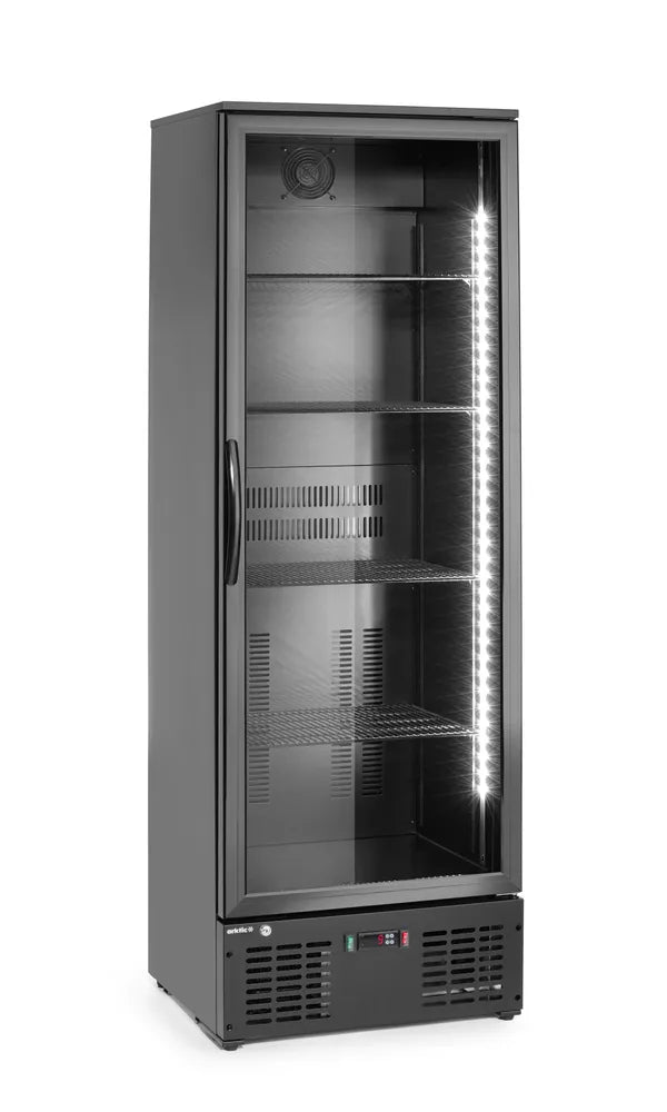 Bar-Kühlschrank mit einer Tür, Arktic, 243L, Schwarz, 220-240V/195W, 600x530x(H)1820mm