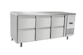 Kühltheke, mit 6 Schubladen, Arktic, 420L, 230V/400W, 1795x700x(H)879mm