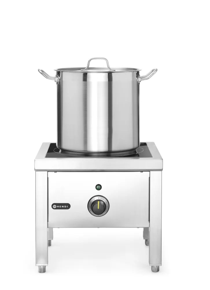 Hochleistungs-Induktions-Hockerkocher, HENDI, 400V/5000W, 422x400x(H)366mm
