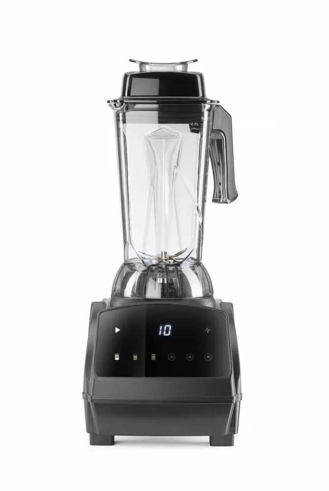 Digitaler Bar-Mixer BPA-frei, HENDI, 2,5L, Schwarz, 230V/1680W, 220x240x(H)535mm