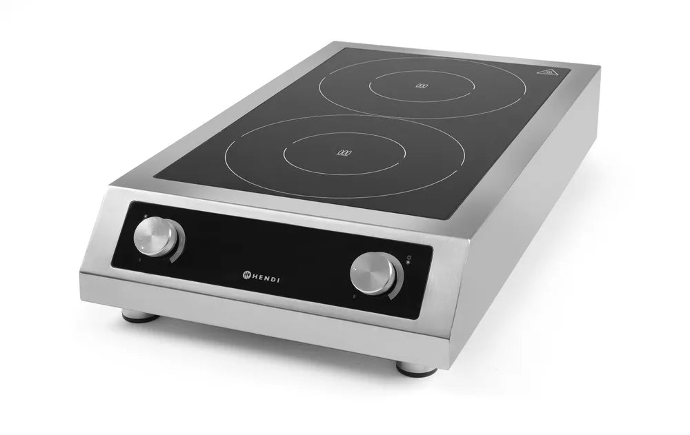 Induktionskocher Modell 7000, HENDI, Profi Line, 400V/7000W, 405x700x(H)145mm