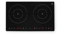 Induktionskocher doppelt Kitchen Line, HENDI, Kitchen Line, 230V/3500W, 608x405x(H)54mm