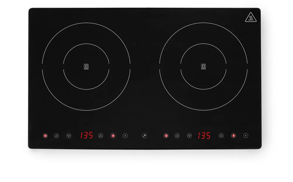 Induktionskocher doppelt Kitchen Line, HENDI, Kitchen Line, 230V/3500W, 608x405x(H)54mm