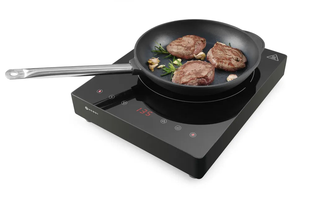 Induktionskocher 3500W, HENDI, Kitchen Line, 230V/3500W, 339x444x(H)80mm