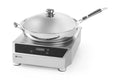 Induktionswok Modell 3500, HENDI, Profi Line, Induktionswok+Pfanne, 230V/3500W, 340x450x(H)295mm