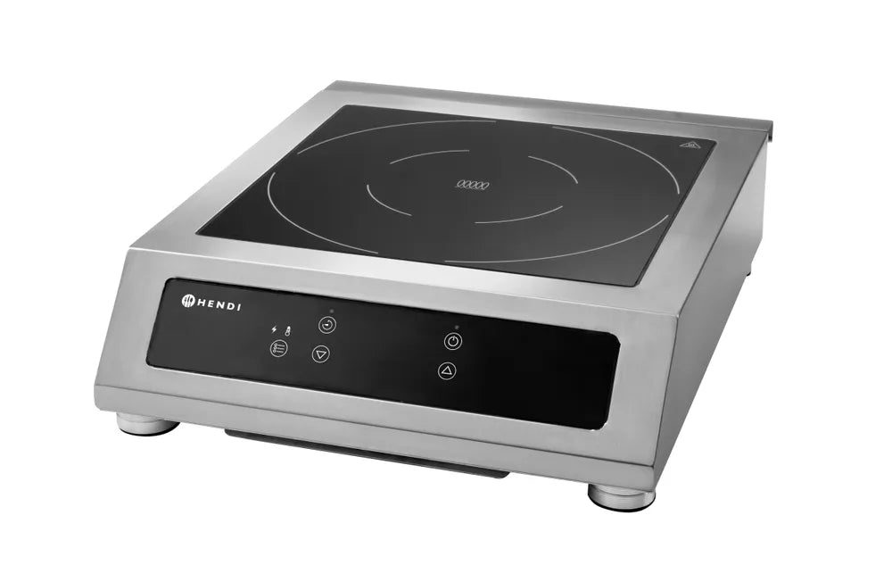 Induktionsherd 3500 D XL, HENDI, Profi Line, 230V/3500W, 390x490x(H)120mm