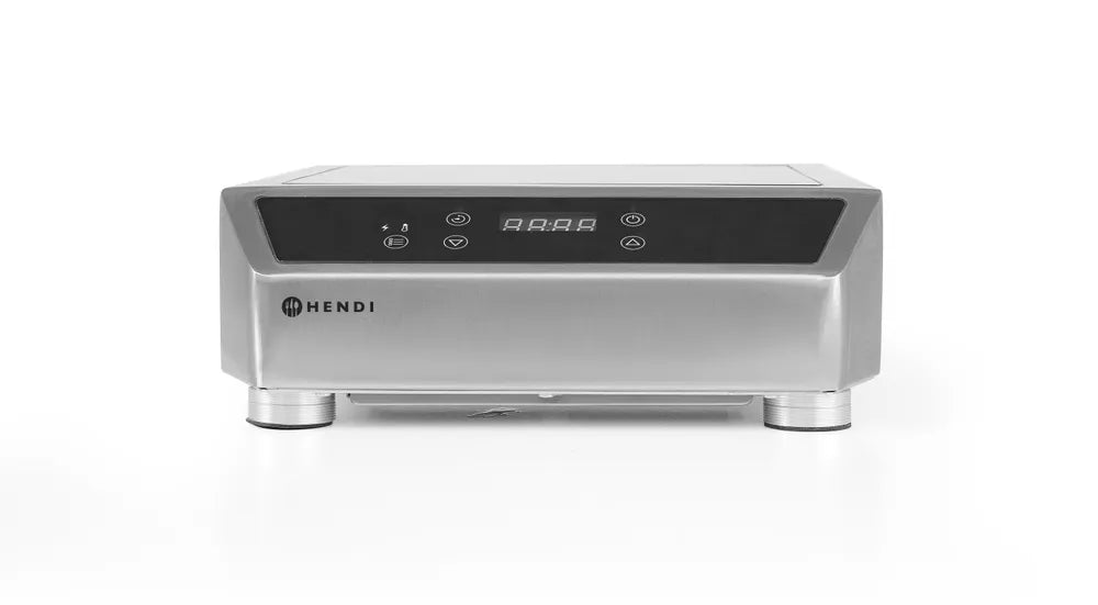 Induktionskochfeld 3500 D, HENDI, Profi Line, 230V/3500W, 342x431x(H)116mm