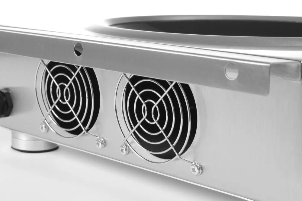 Induktionswok Modell 3500, HENDI, Profi Line, Induktionskocher, 230V/3500W, 340x450x(H)130mm