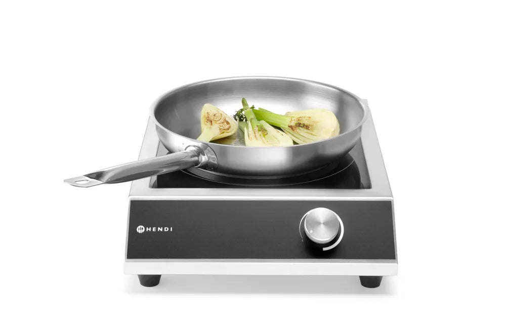 Induktionskocher Modell 3500 M, HENDI, Profi Line, 230V/3500W, 329x435x(H)106mm