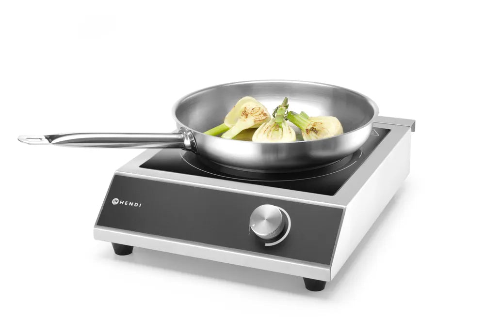 Induktionskocher Modell 3500 M, HENDI, Profi Line, 230V/3500W, 329x435x(H)106mm