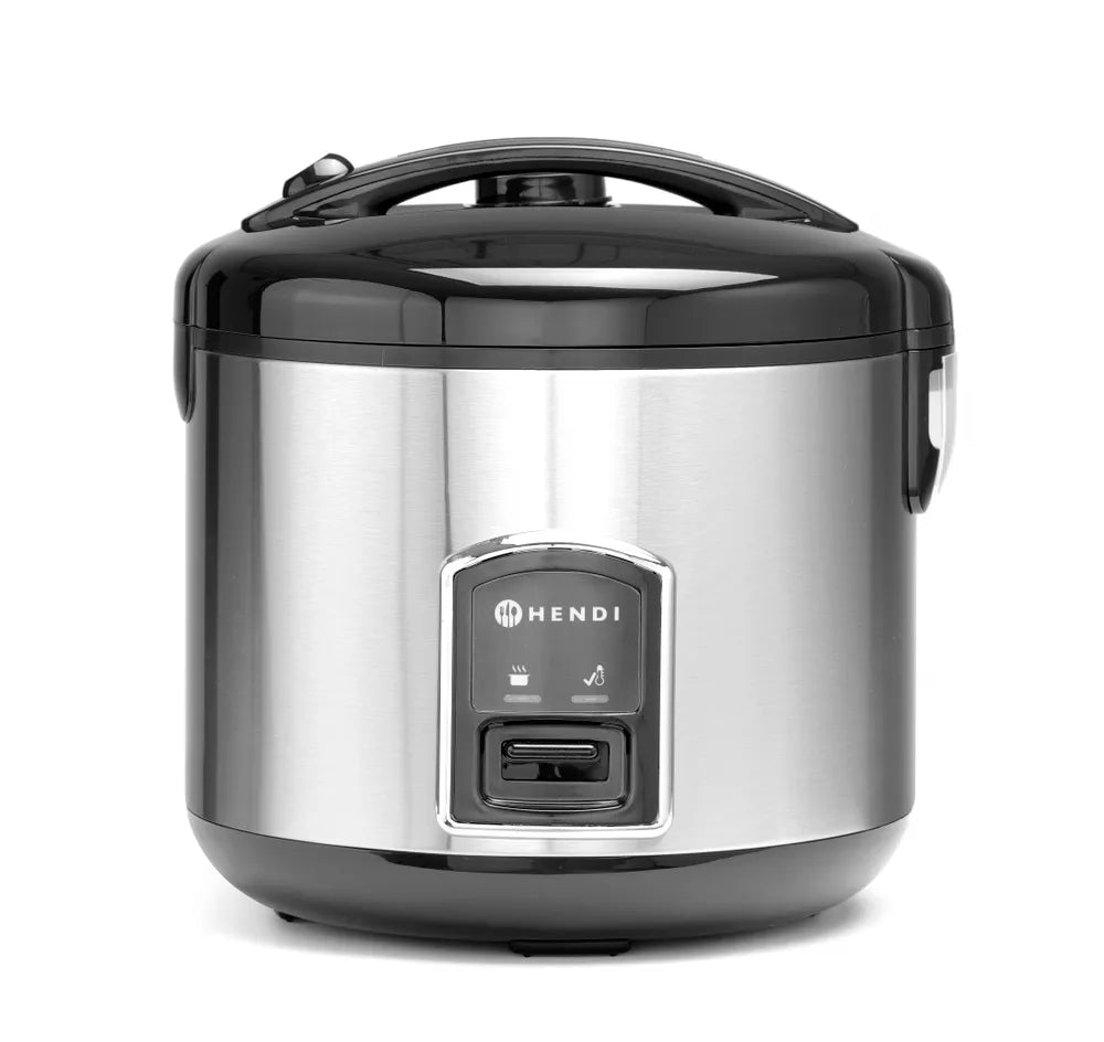 Reiskocher mit Dampfgarfunktion, HENDI, Profi Line, 1,8L, 230V/700W, ⌀280x(H)285mm