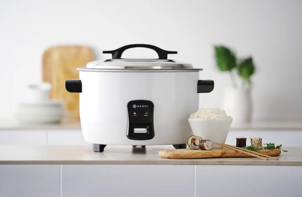 Reiskocher 4,2 L, HENDI, Kitchen Line, 4,2L, 230V/1550W, 420x380x(H)240mm