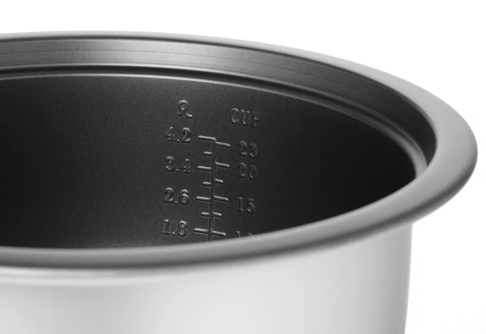 Reiskocher 4,2 L, HENDI, Kitchen Line, 4,2L, 230V/1550W, 420x380x(H)240mm