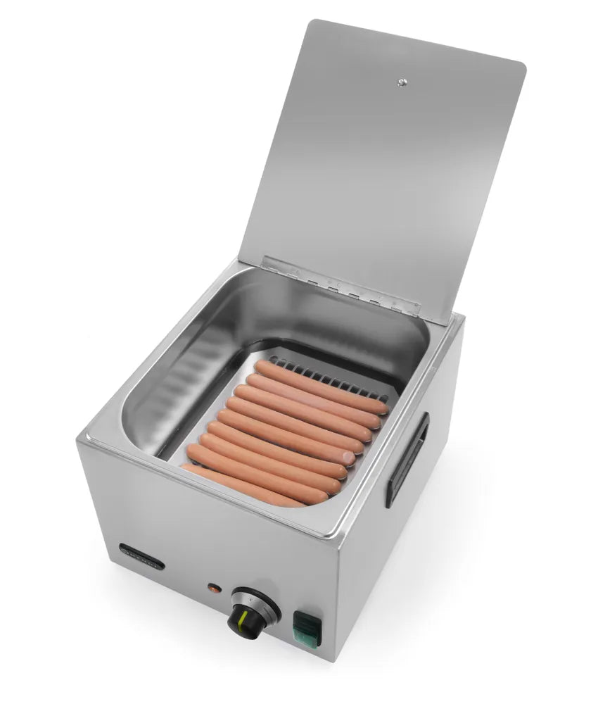 Wurstwärmer, HENDI, Kitchen Line, 6,6L, 230V/1000W, 287x386x(H)258mm