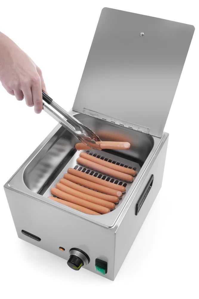 Wurstwärmer, HENDI, Kitchen Line, 6,6L, 230V/1000W, 287x386x(H)258mm