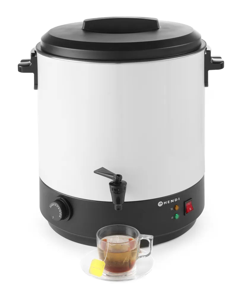Heißgetränkespender, HENDI, 25L, Weiß, 230V/2500W, 435x441x(H)500mm