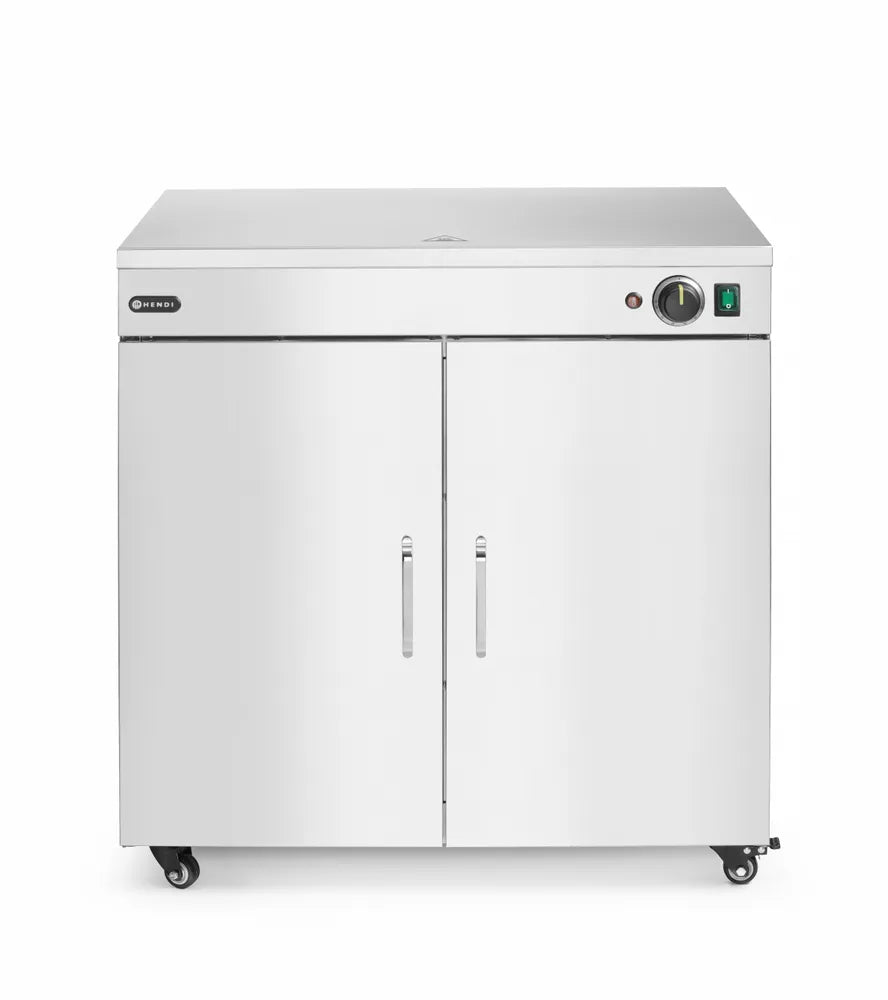 Tellerwärmer doppelt, HENDI, 230V/800W, 735x589x(H)766mm