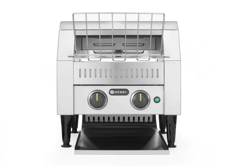 Durchlauf-Toaster, doppelt, HENDI, Silber, 230V/2240W, 418x365x(H)390mm