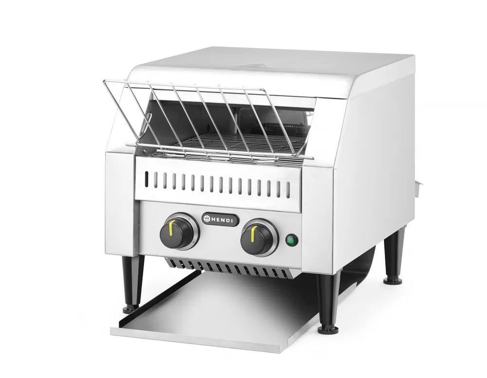 Durchlauf-Toaster, doppelt, HENDI, Silber, 230V/2240W, 418x365x(H)390mm