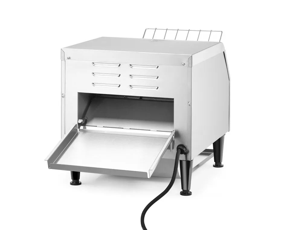 Durchlauf-Toaster, doppelt, HENDI, Silber, 230V/2240W, 418x365x(H)390mm
