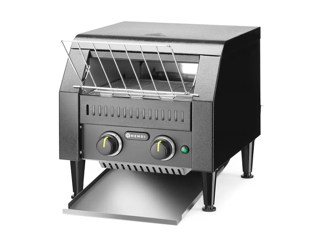 Durchlauf-Toaster, doppelt, HENDI, Schwarz, 230V/2240W, 418x368x(H)415mm