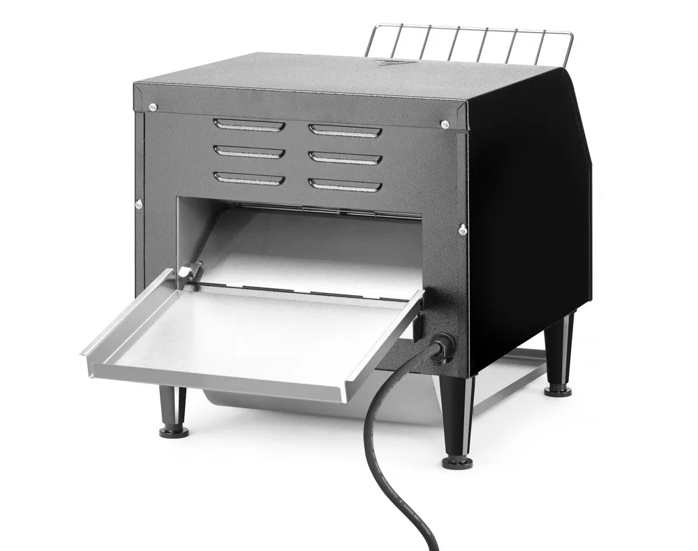 Durchlauf-Toaster, doppelt, HENDI, Schwarz, 230V/2240W, 418x368x(H)415mm