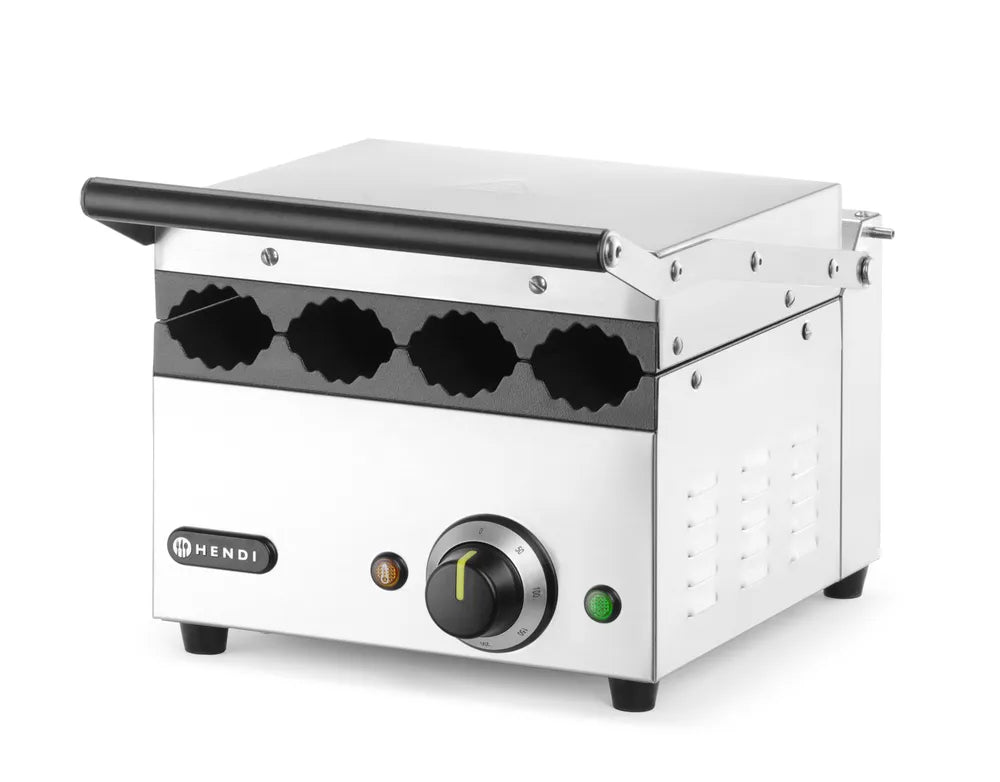 Kontaktgrill für Hot Dogs und Wraps, HENDI, 220-240V/1800W, 385x285x(H)254mm