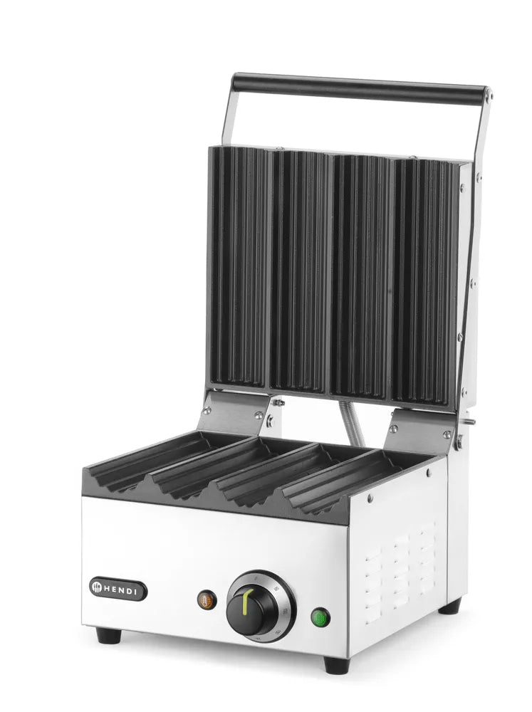 Kontaktgrill für Hot Dogs und Wraps, HENDI, 220-240V/1800W, 385x285x(H)254mm