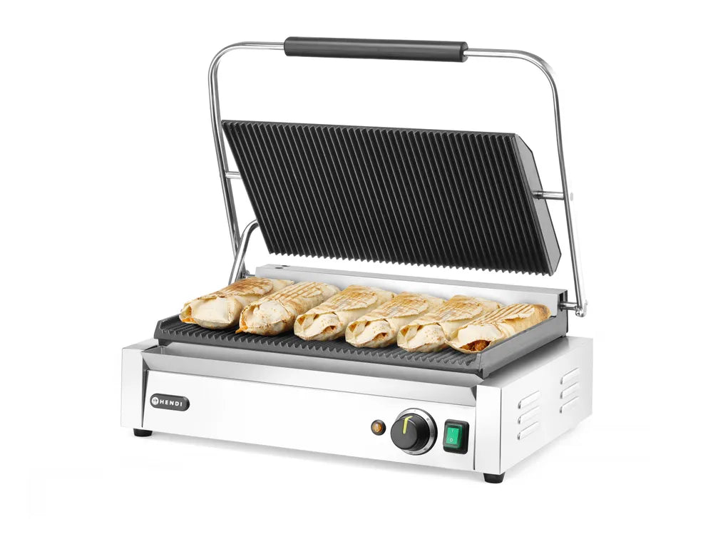 Kontaktgrill Panini XL, HENDI, 230V/2700W, 548x464x(H)216mm