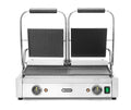 Kontaktgrill - Doppelversion, HENDI, halb glatt, halb gerillt, 230V/3600W, 570x375x(H)216mm