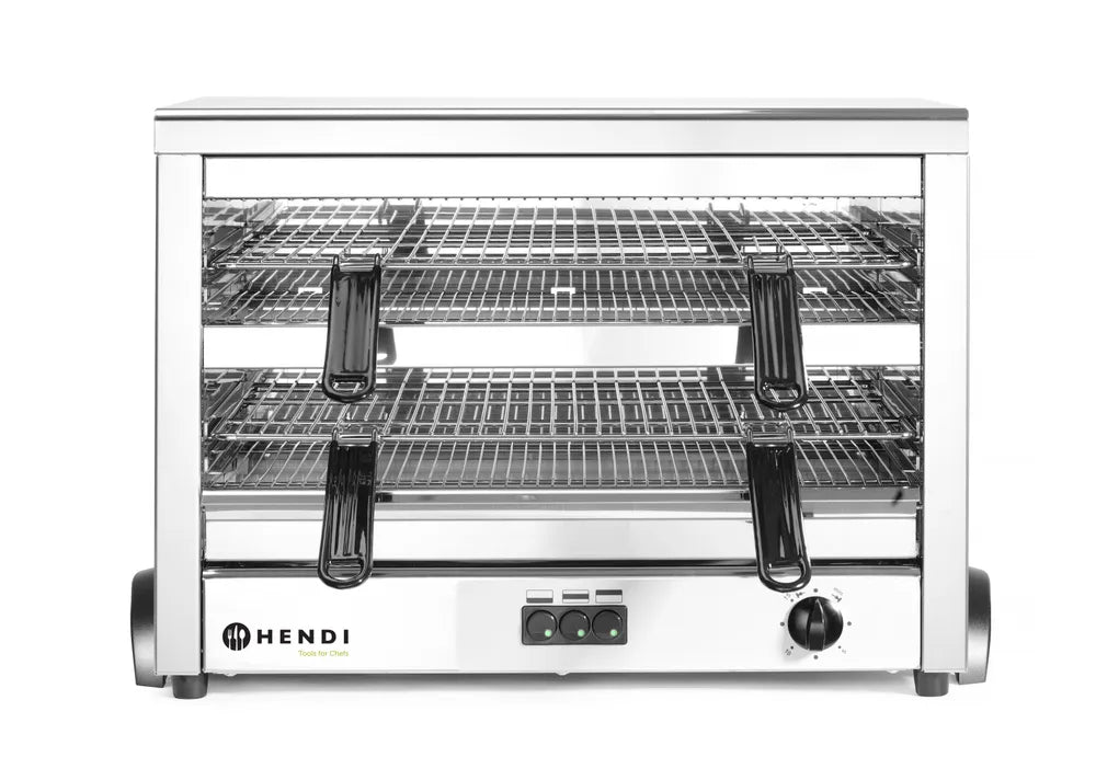 Quarz-Salamander MAXI GN 1/1, HENDI, 400V/4500W, 682x528x(H)455mm