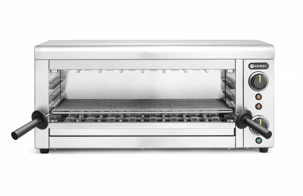 Salamander mit Quarz-Infrarotheizelement, HENDI, 230V/3645W, 689x397x(H)318mm