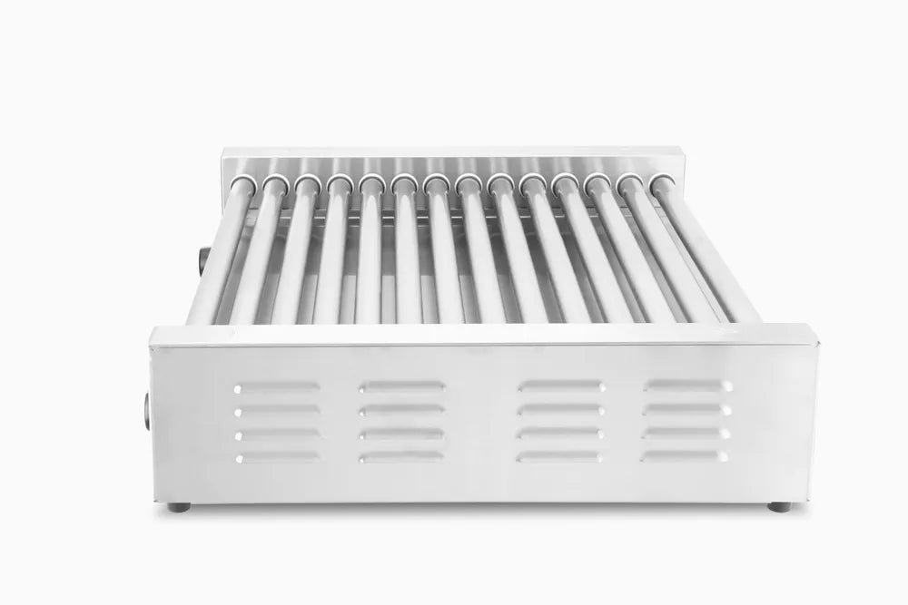 Rollengrill XL - 2 Zonen, HENDI, 14 Rollen, Silber, 220-240V/2000W, 732x590x(H)168mm