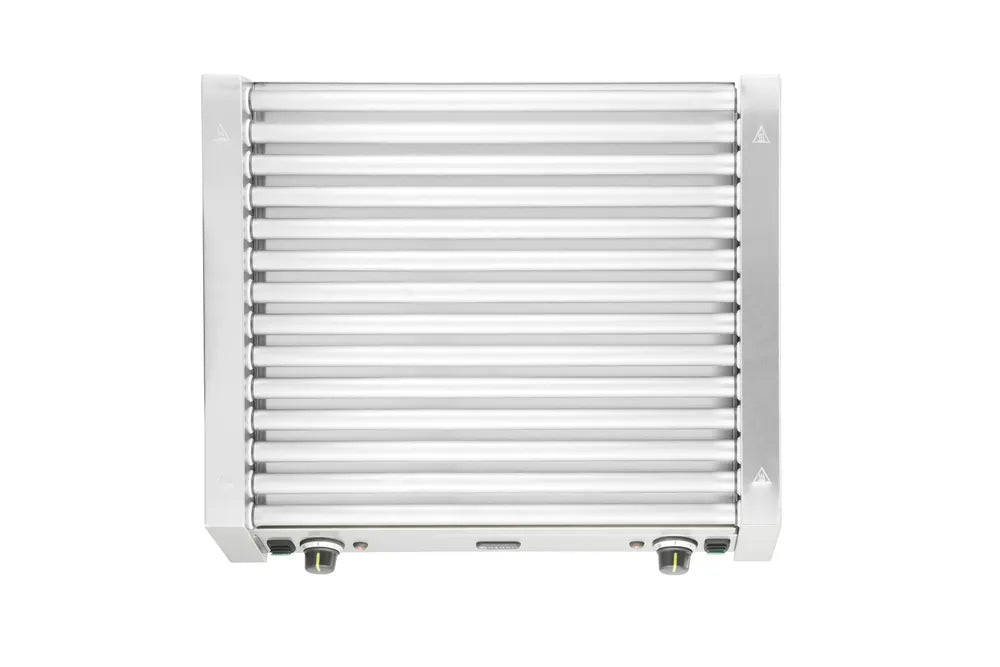 Rollengrill XL - 2 Zonen, HENDI, 14 Rollen, Silber, 220-240V/2000W, 732x590x(H)168mm