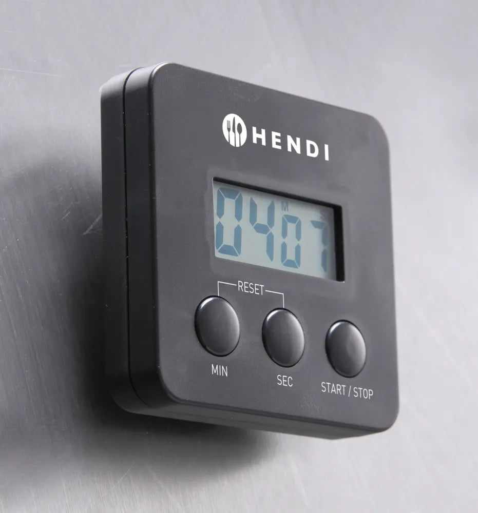 Digitale Küchenuhr, HENDI, 67x20x(H)67mm