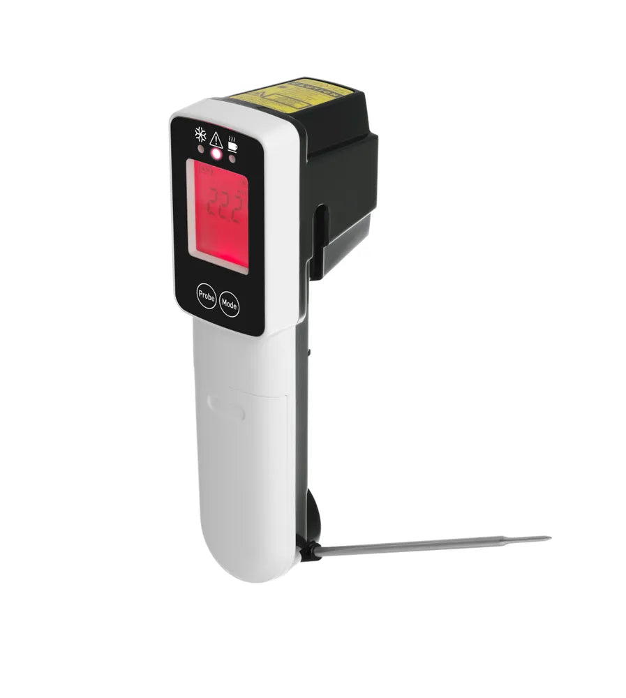 Infrarot-Thermometer mit Sonde, HENDI, 39x53x(H)158mm