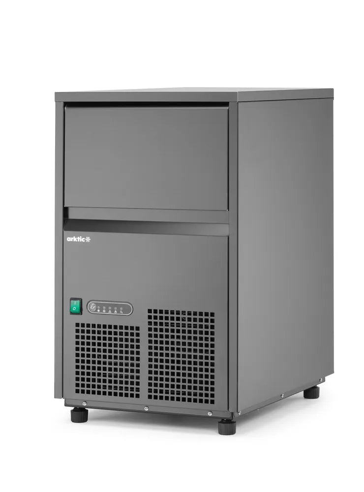 Eiswürfelmaschine, Arktic, Schwarz, 230V/385W, 520x380x(H)637mm