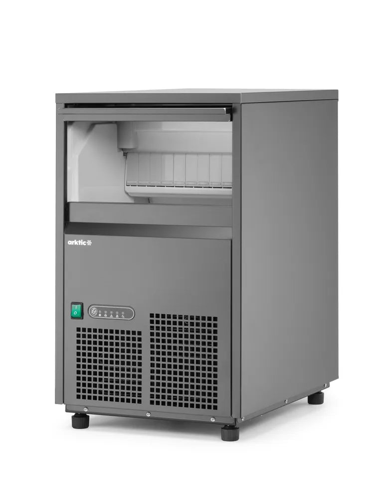 Eiswürfelmaschine, Arktic, Schwarz, 230V/385W, 520x380x(H)637mm