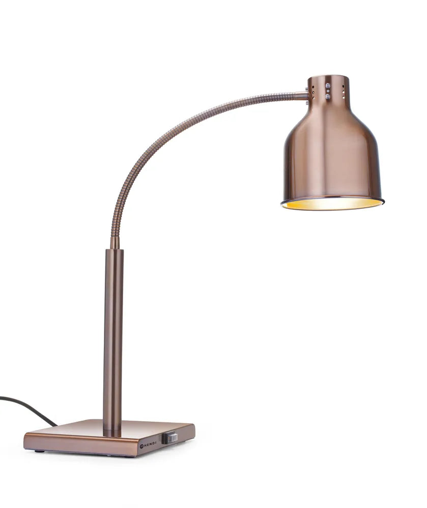 Flexible Wärmelampe, HENDI, Kupfer, 220-240V/250W, 268x203x(H)660mm