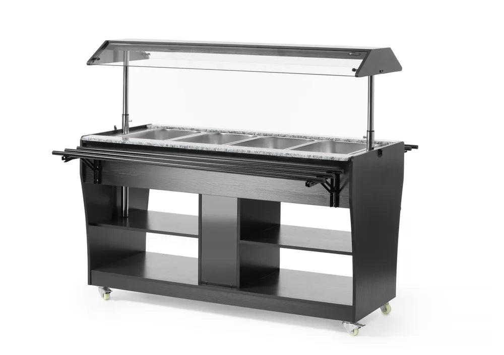 Buffet-Theke beheizt, Arktic, GN 1/1, 1490x765x(H)1370mm