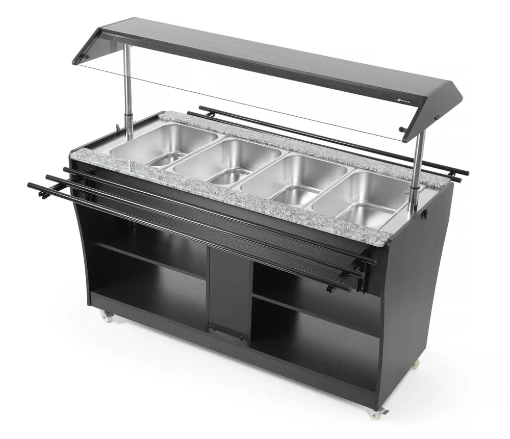 Buffet-Theke beheizt, Arktic, GN 1/1, 1490x765x(H)1370mm