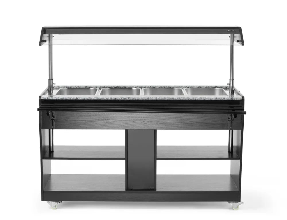 Buffet-Theke beheizt, Arktic, GN 1/1, 1490x765x(H)1370mm