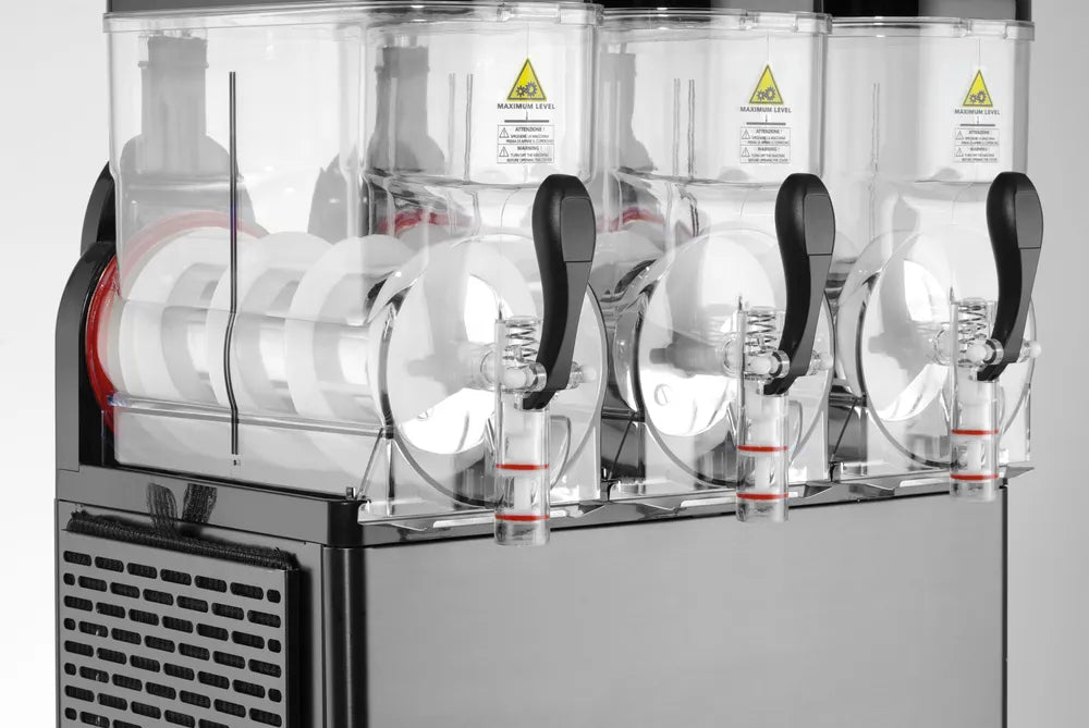 Slush-Eis-Maschine 3x12 L, Arktic, 36L, Schwarz, 220-240V/1080W, 610x490x(H)775mm